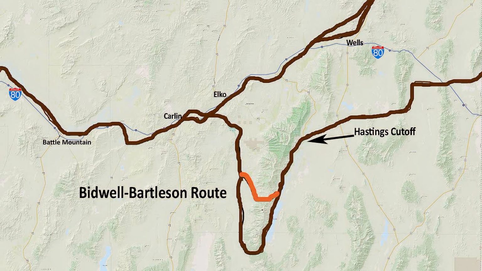 Bidwell – Bartleson Route – California – Nevada Chapter OCTA